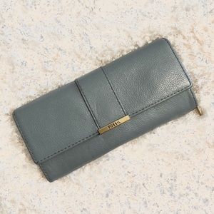 Fossil leather wallet
